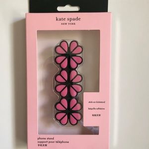 {kate spade} Triple Flower Phone Stand